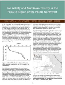 Soil activity and aluminum toxicology in the palouse region of the pacific northwest.