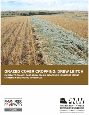 Grazed cover cropping drew litch.