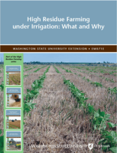 High resiliency farming under irrigation what and why.