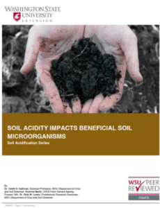 Soil activity impacts beneficial soil microorganisms.