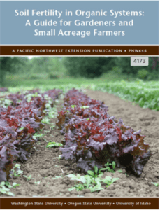 Soil fertility in organic systems a guide for gardeners and small area farmers.