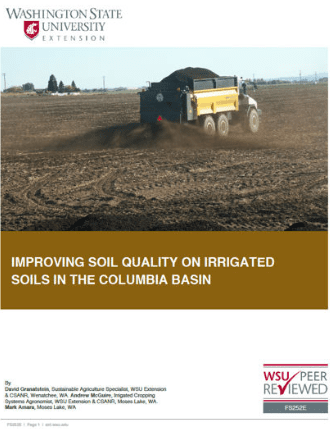 Improving quality on irrigated soils in the columbia basin.