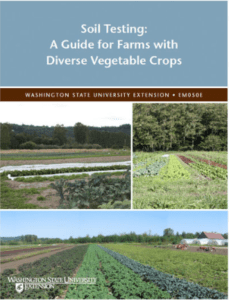 Soil testing a guide for farms with diverse vegetable crops.