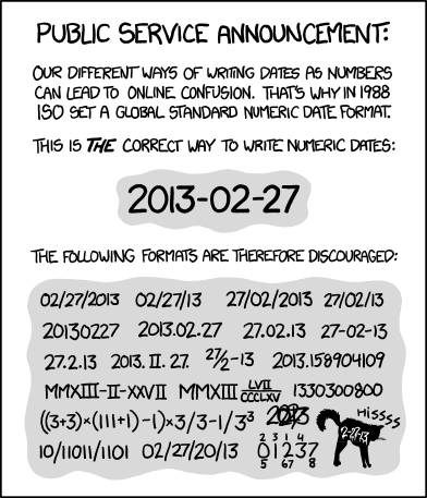 ISO 8601, Randall Munroe’s xkcd